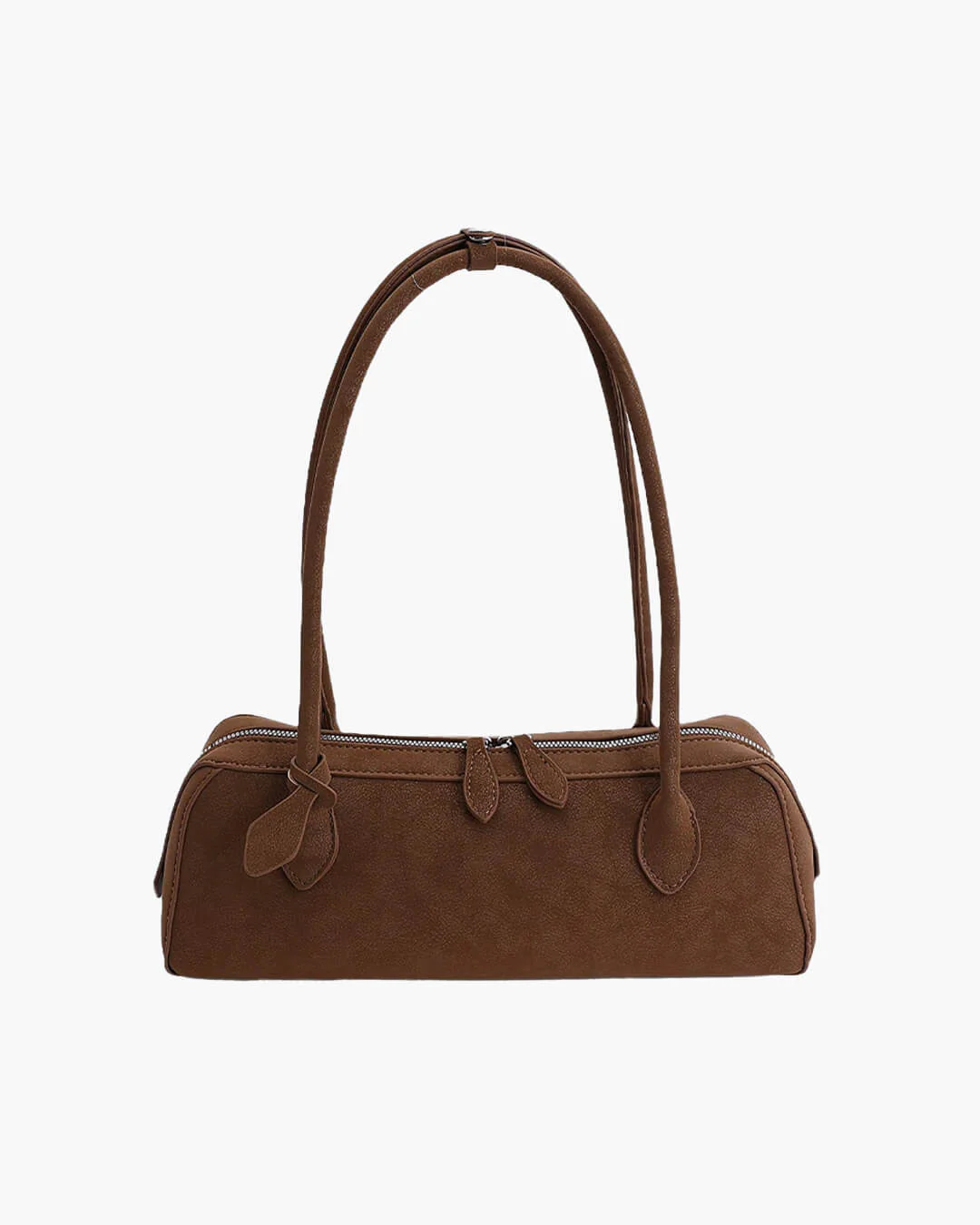 Adora Suede Baguette Bag - Image 9