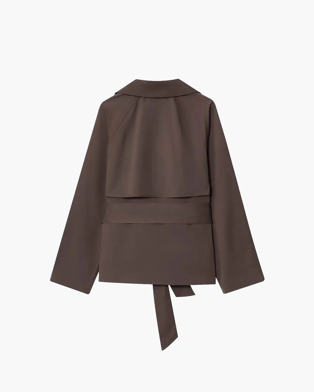 Alianna Belted Short Trench Coat - Image 6