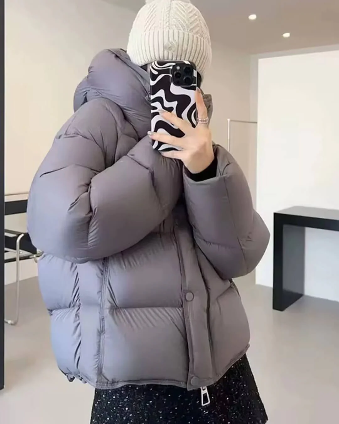 Alina Hooded Puffer Jacket - Image 18
