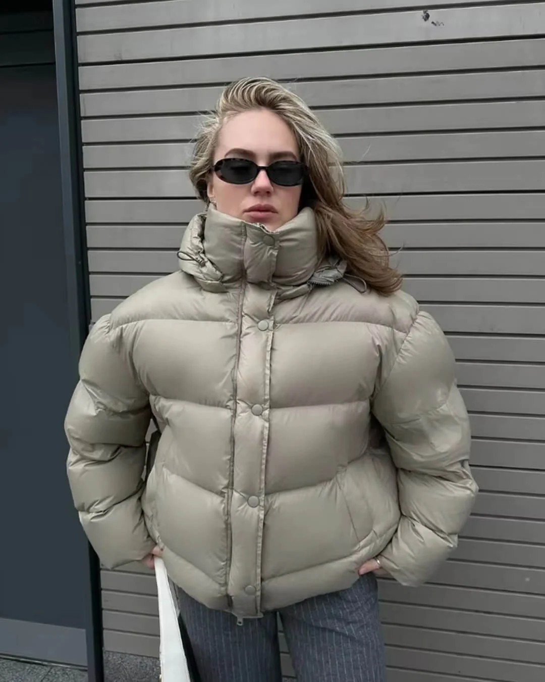 Alina Hooded Puffer Jacket - Image 5