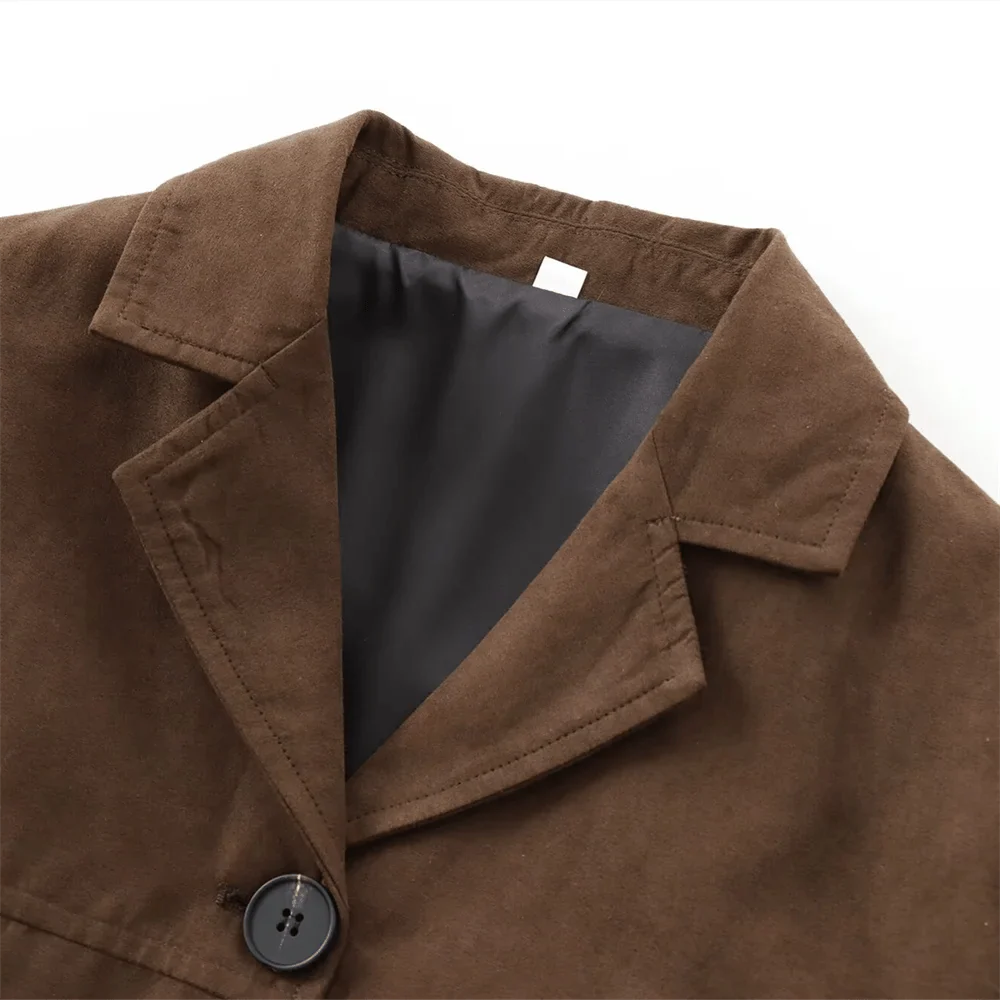 Amara Suede Coat - Image 5