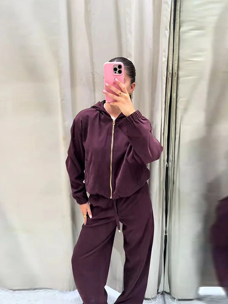 Amirah Hooded Tracksuit Set - Image 7