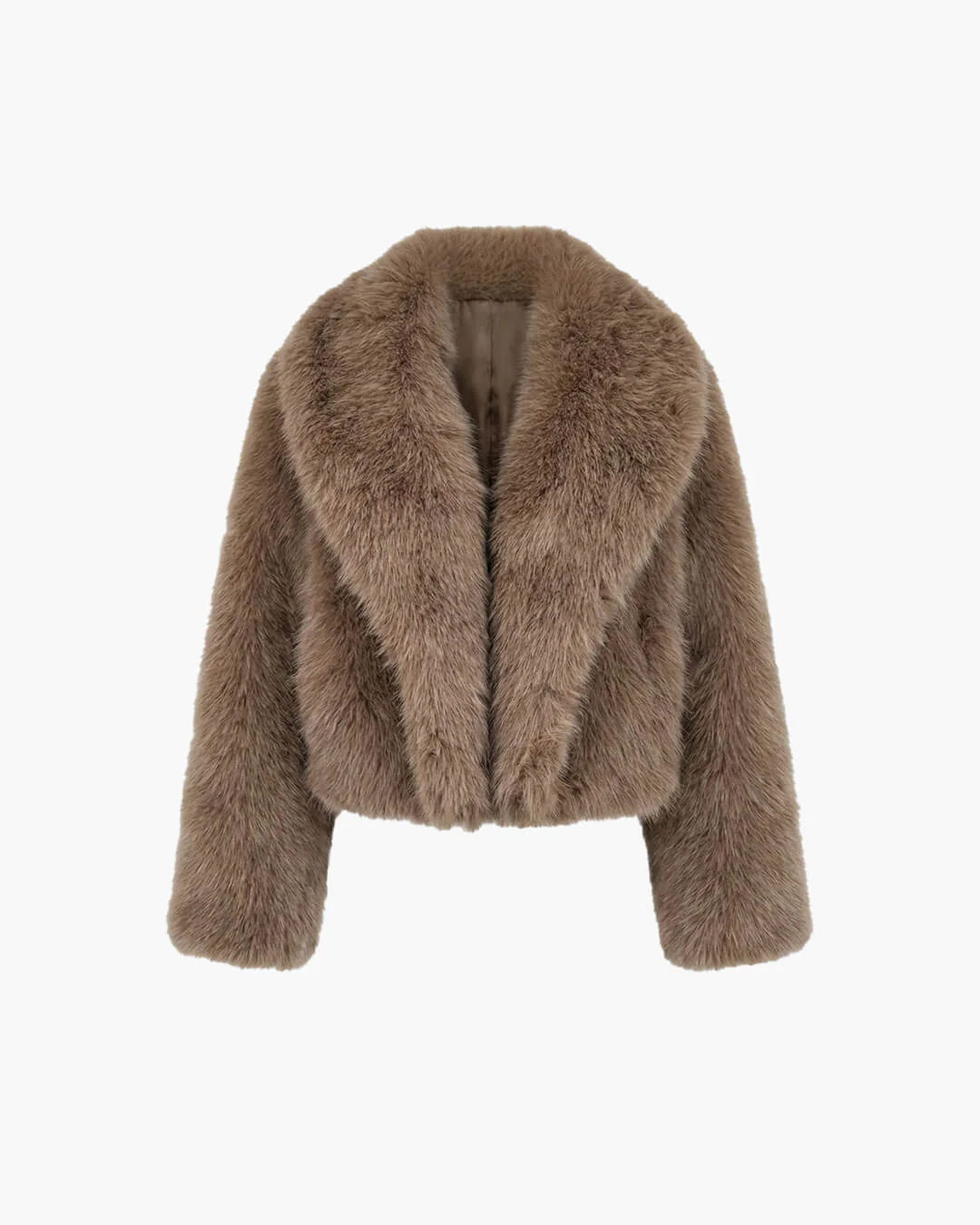 Andrea Faux Fur Coat - Image 11
