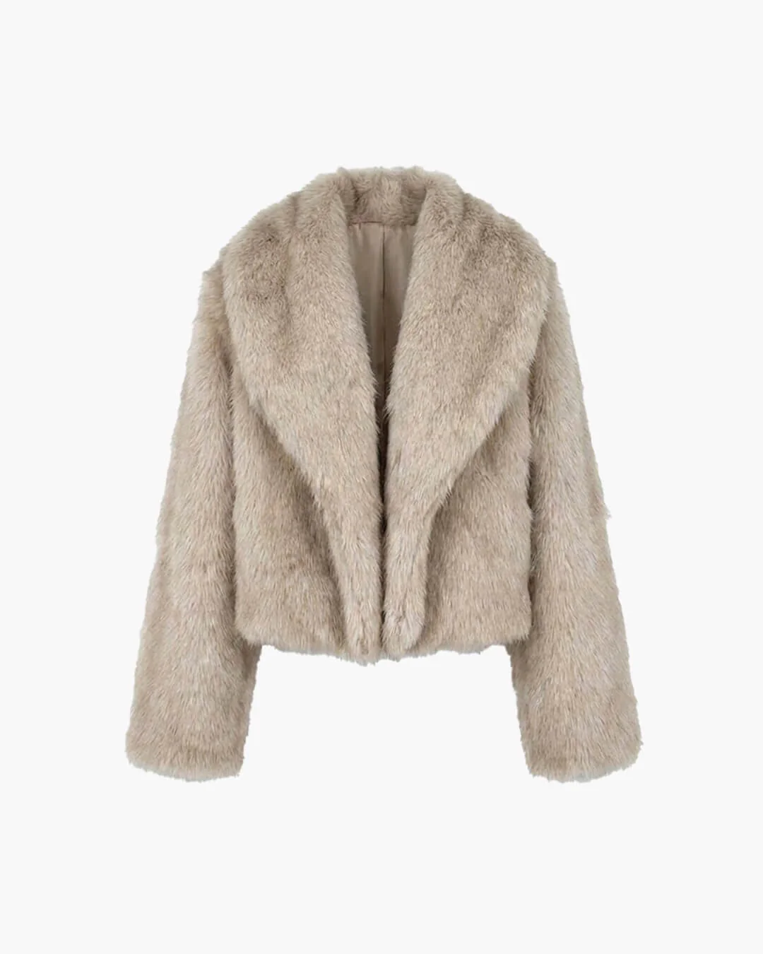 Andrea Faux Fur Coat - Image 12