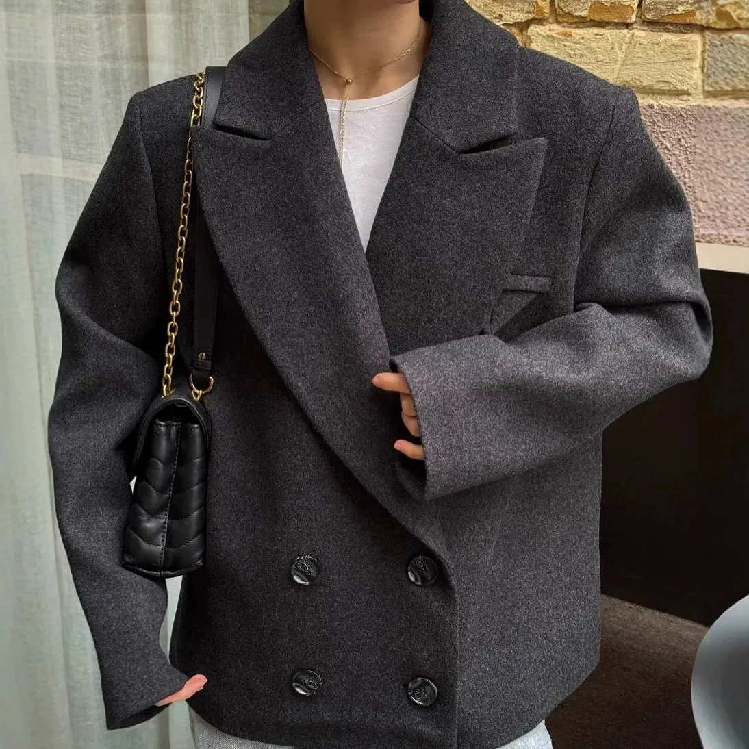 Angeline Relaxed Blazer Coat - Image 2
