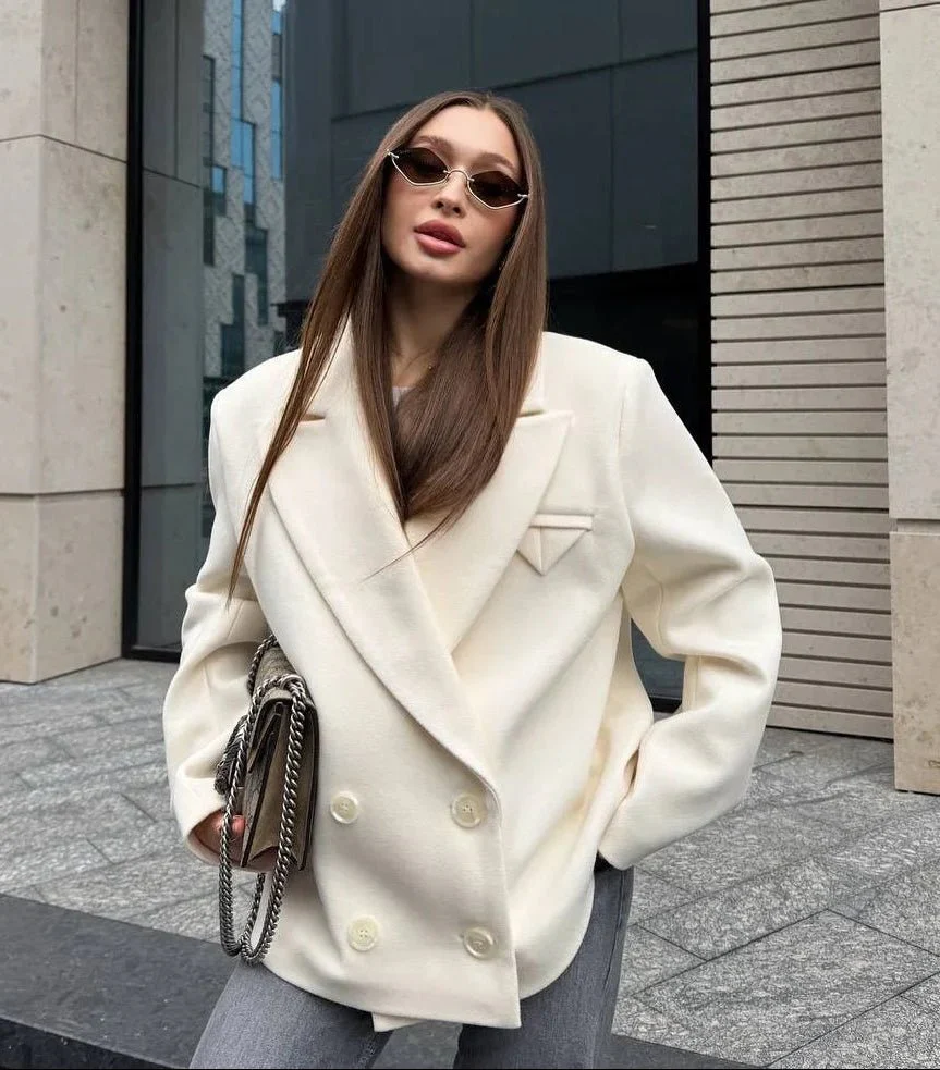 Angeline Relaxed Blazer Coat - Image 3