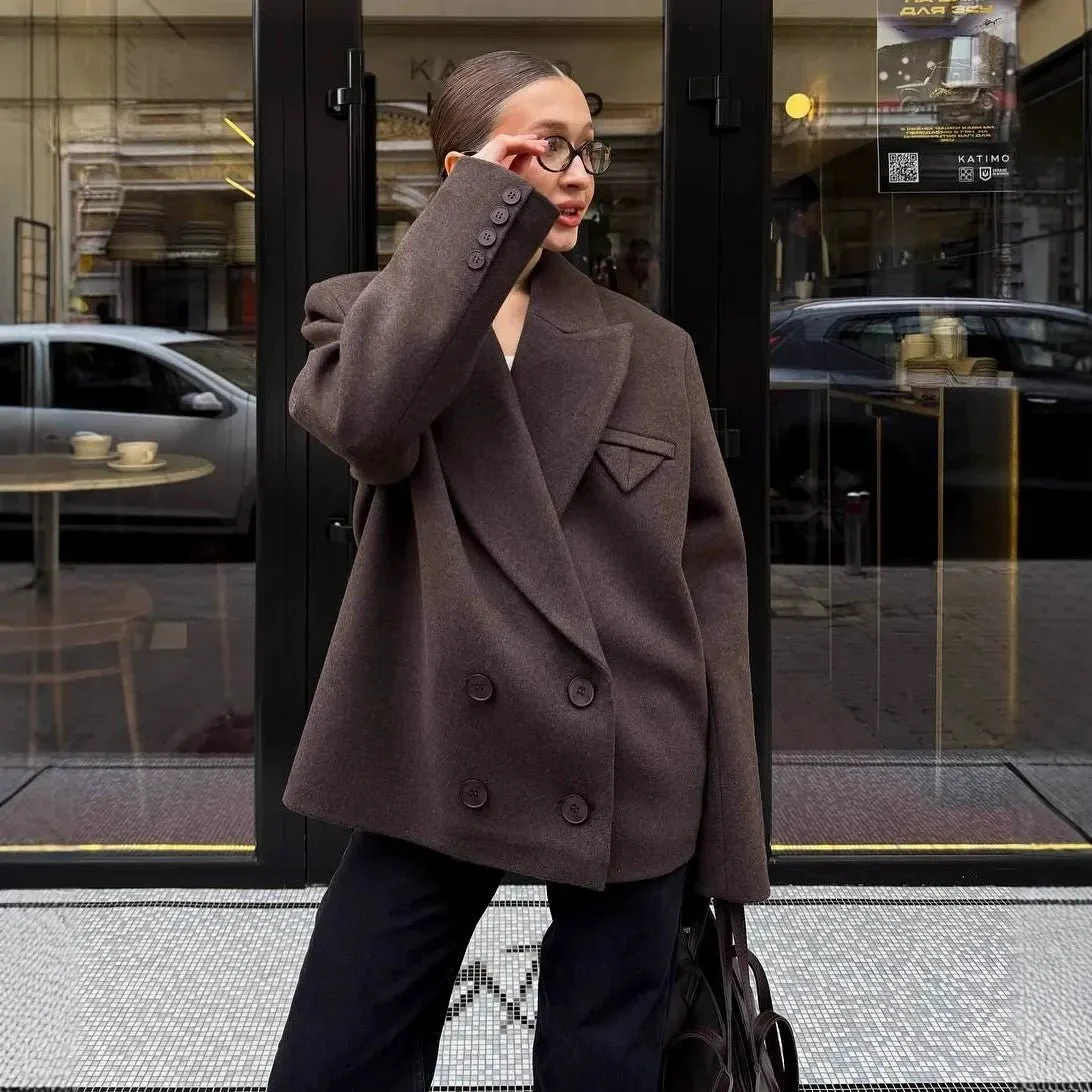 Angeline Relaxed Blazer Coat - Image 8