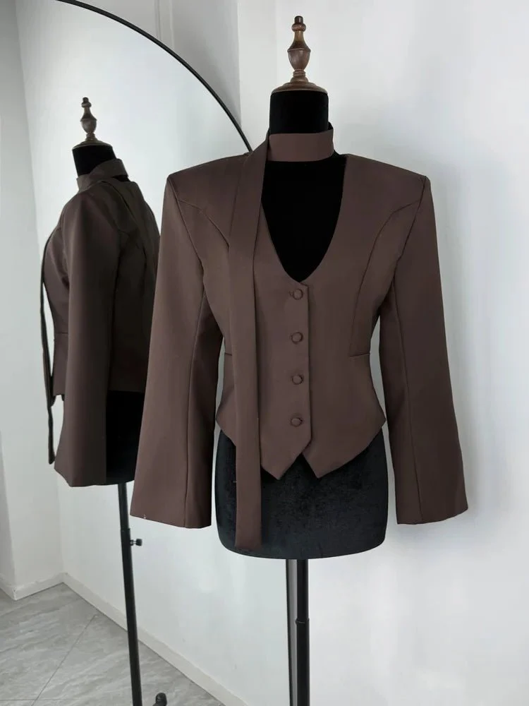 Angie Lace Up Blazer - Image 14