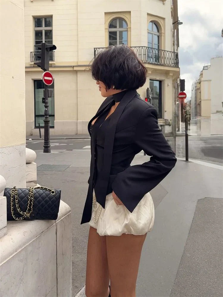 Angie Lace Up Blazer - Image 6