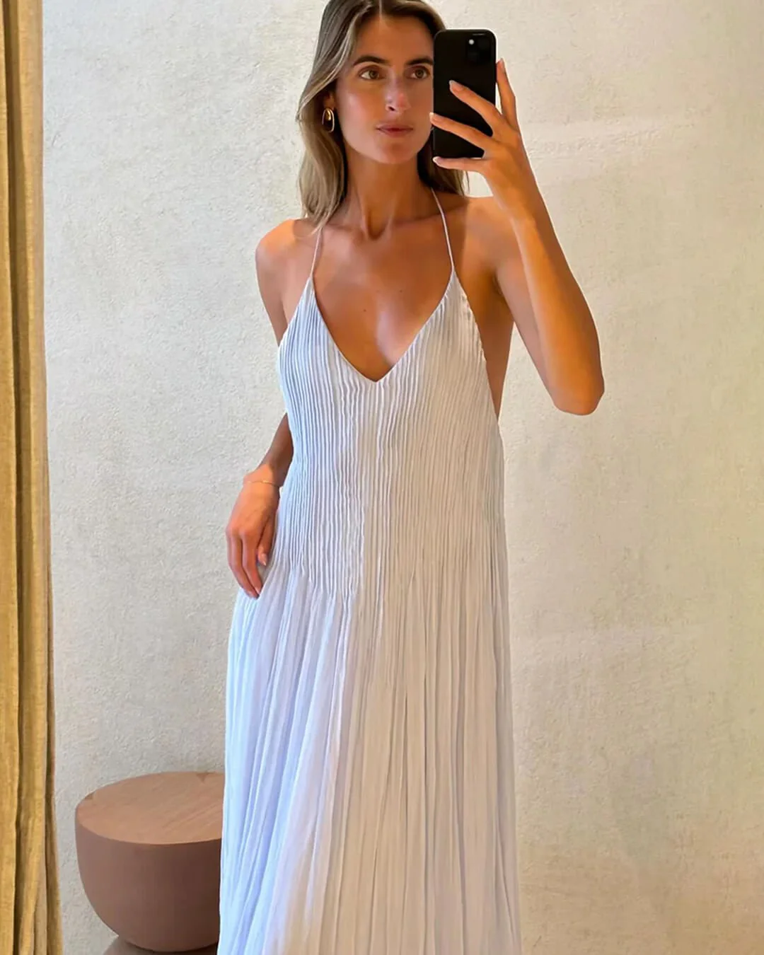 Anna Backless Maxi Dress - Image 4