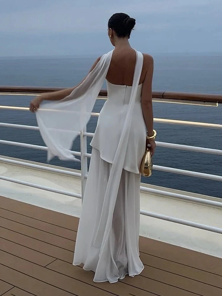 Astoria Strapless Bodice Maxi Dress - Image 2