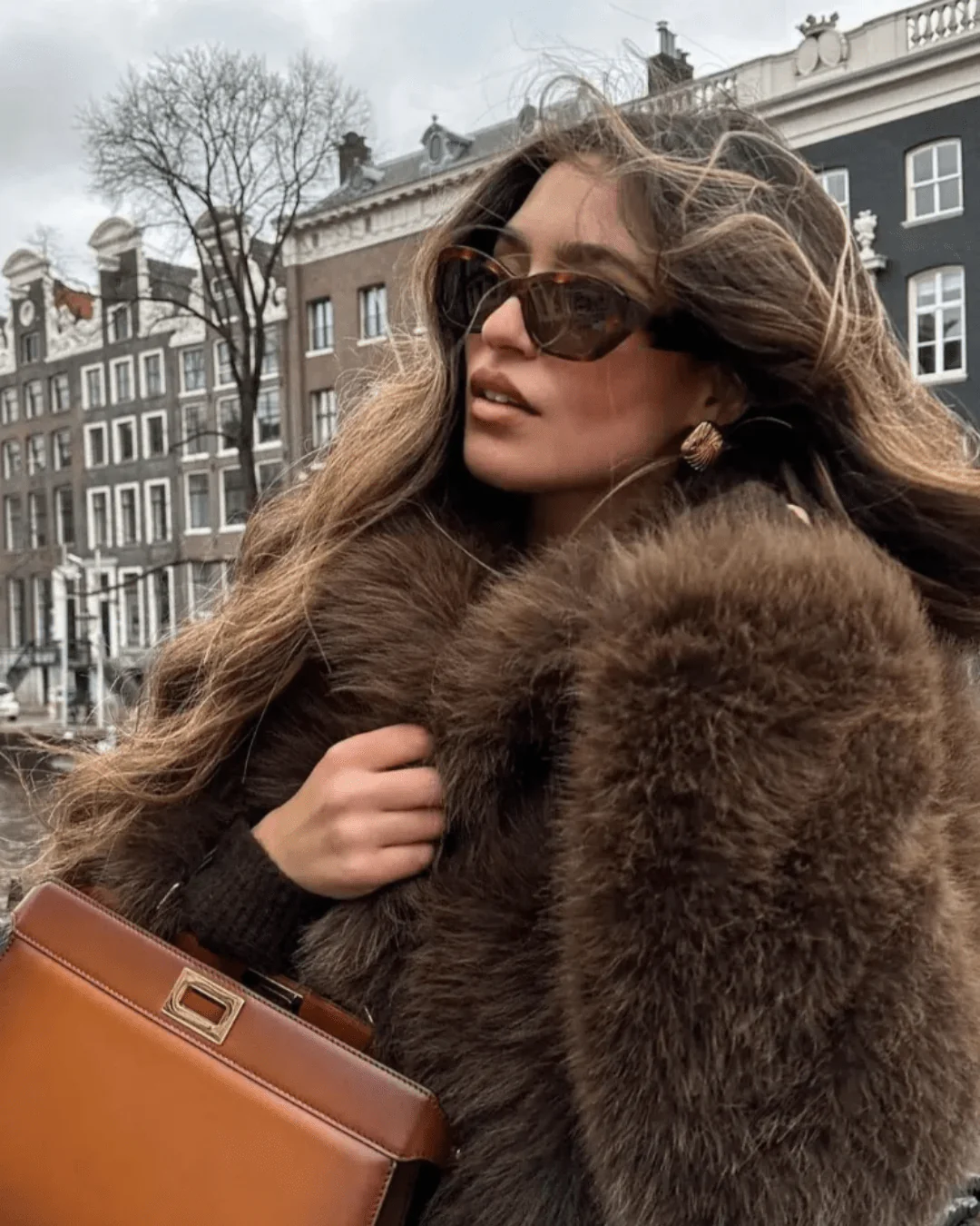 Audrey Faux Fur Jacket - Image 5