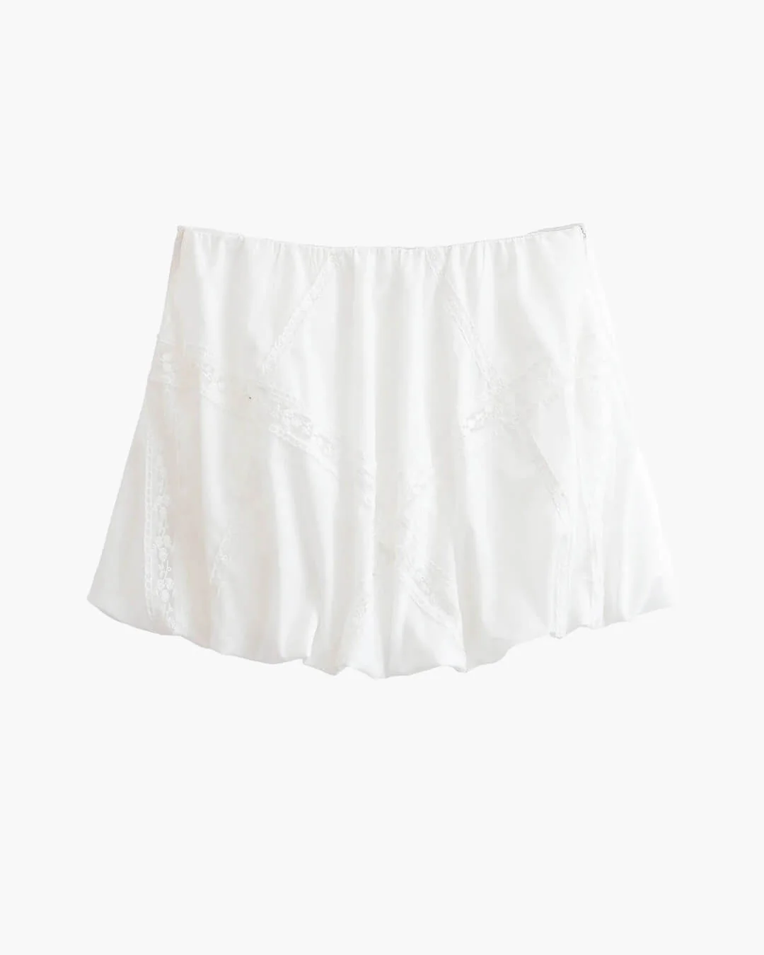 Aurelia Embroidered Puff Top & Skirt Set - Image 8