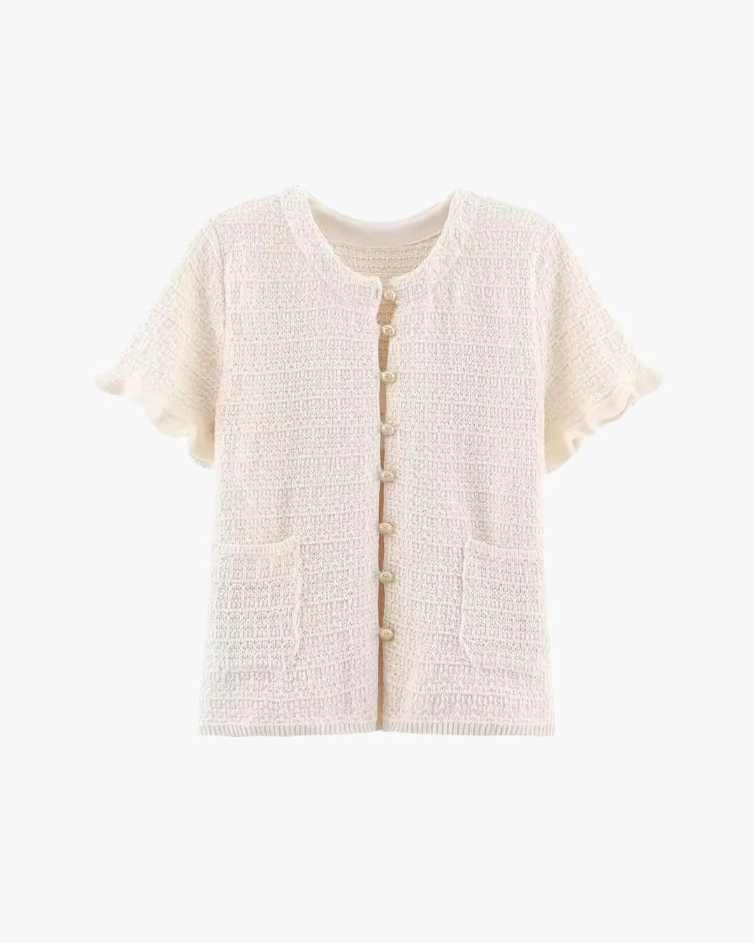 Beatrice Knitted Tank & Pleated Skirt Set - Image 7