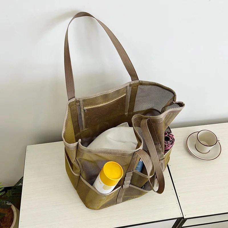 Beatrice Large Capacity Canvas Beach Tote - Image 4