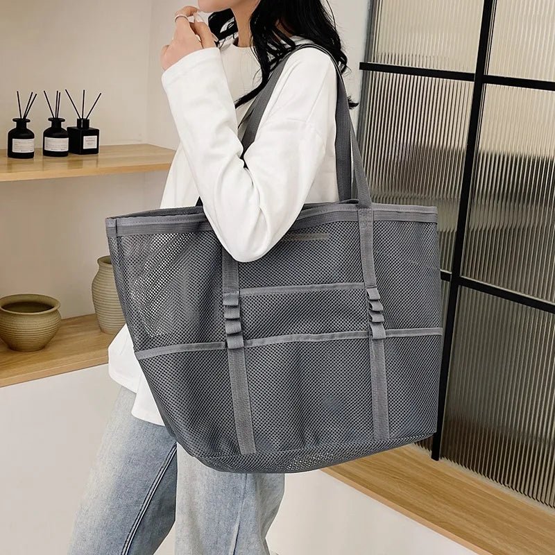 Beatrice Large Capacity Canvas Beach Tote - Image 5