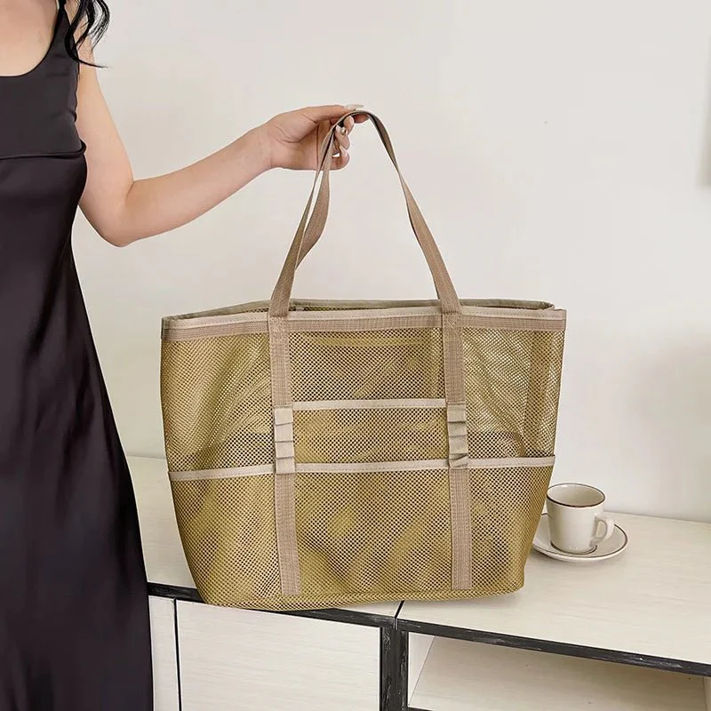 Beatrice Large Capacity Canvas Beach Tote - Image 6