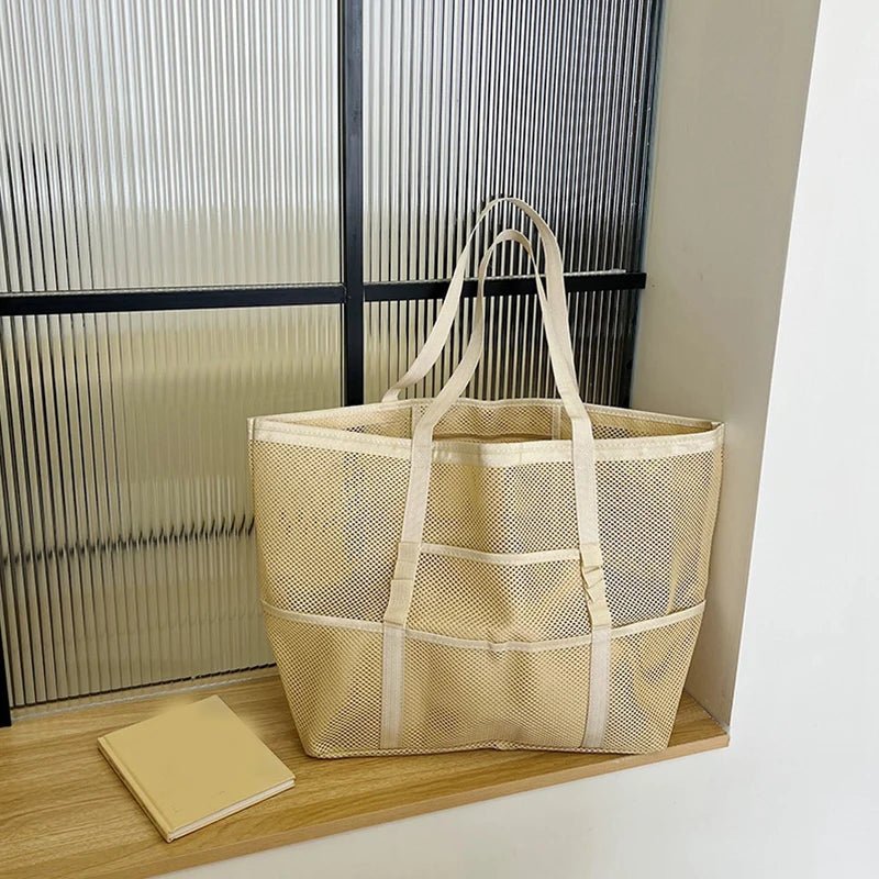 Beatrice Large Capacity Canvas Beach Tote - Image 9