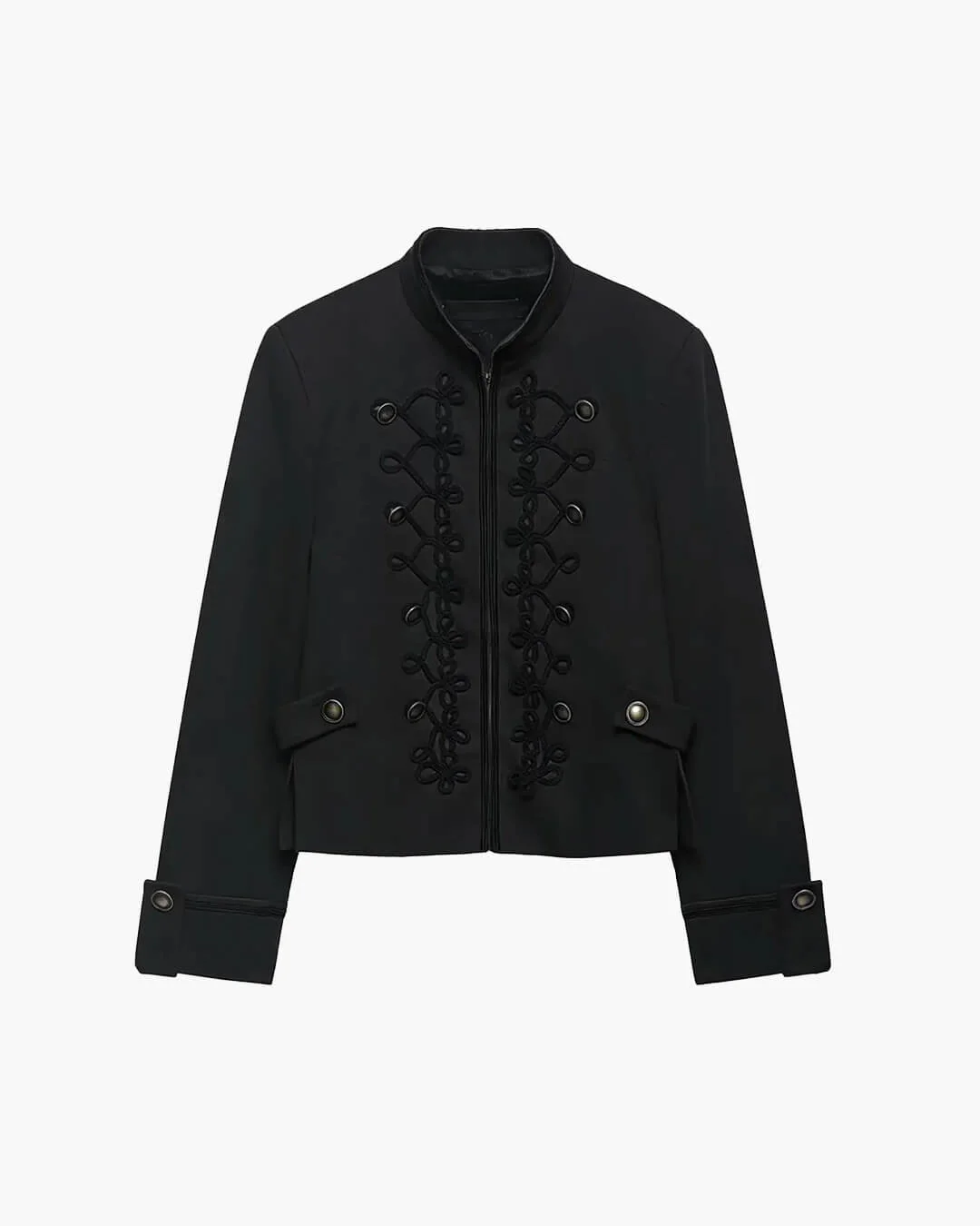Becky Rope Knot Buckle Napoleon Jacket - Image 7