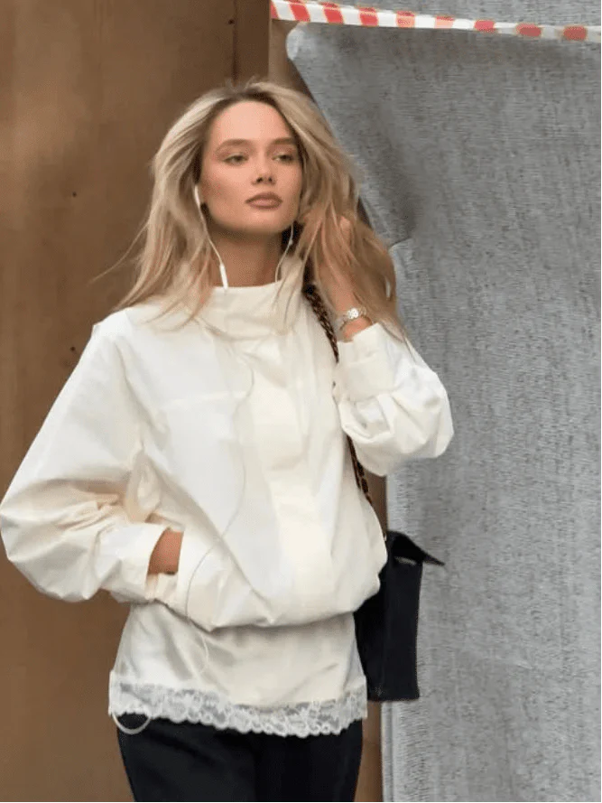 Bianca Hooded Waterproof Bomber Jacket - Image 3