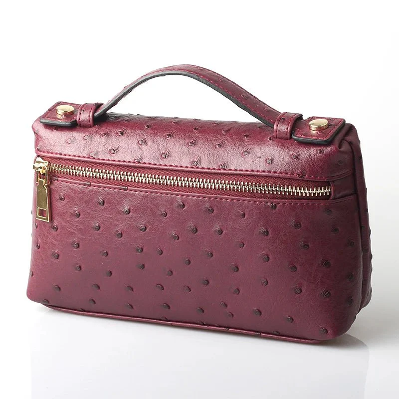 Bianca Ostrich Pattern Bag - Image 4