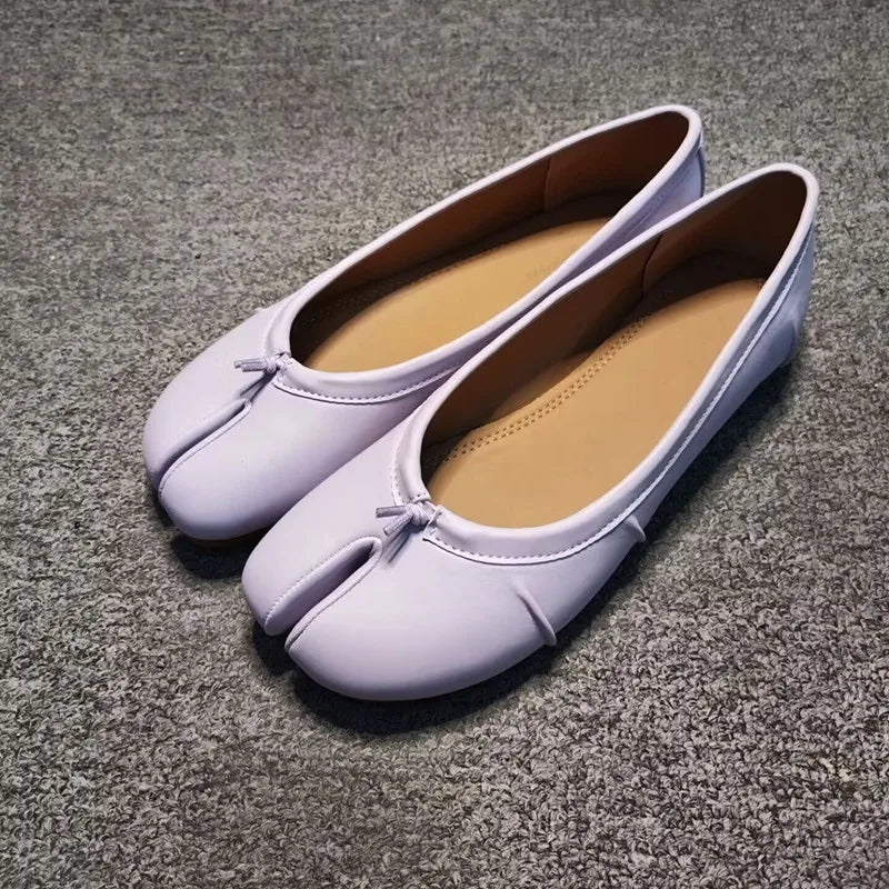 Bianca Split-Toe Leather Mules - Image 10