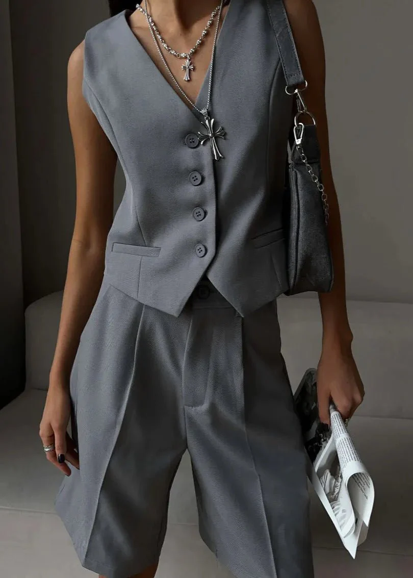 Bianca Tailored Vest & Bermuda Shorts Set - Image 5