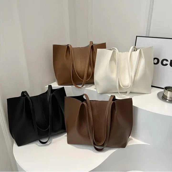 Calista Faux Leather Tote Bag - Image 17