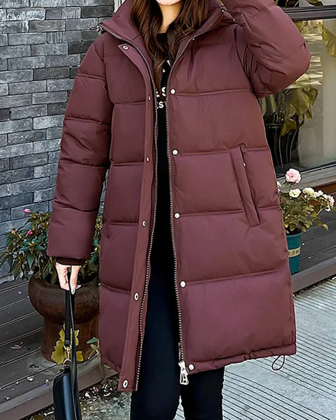 Carlyn Hooded Parka Jacket - Image 10