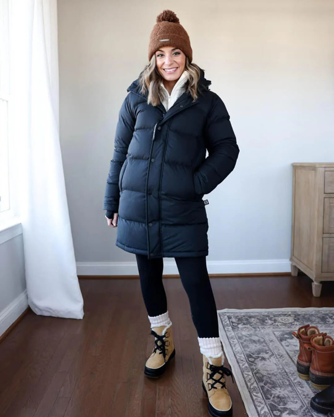 Carlyn Hooded Parka Jacket - Image 2
