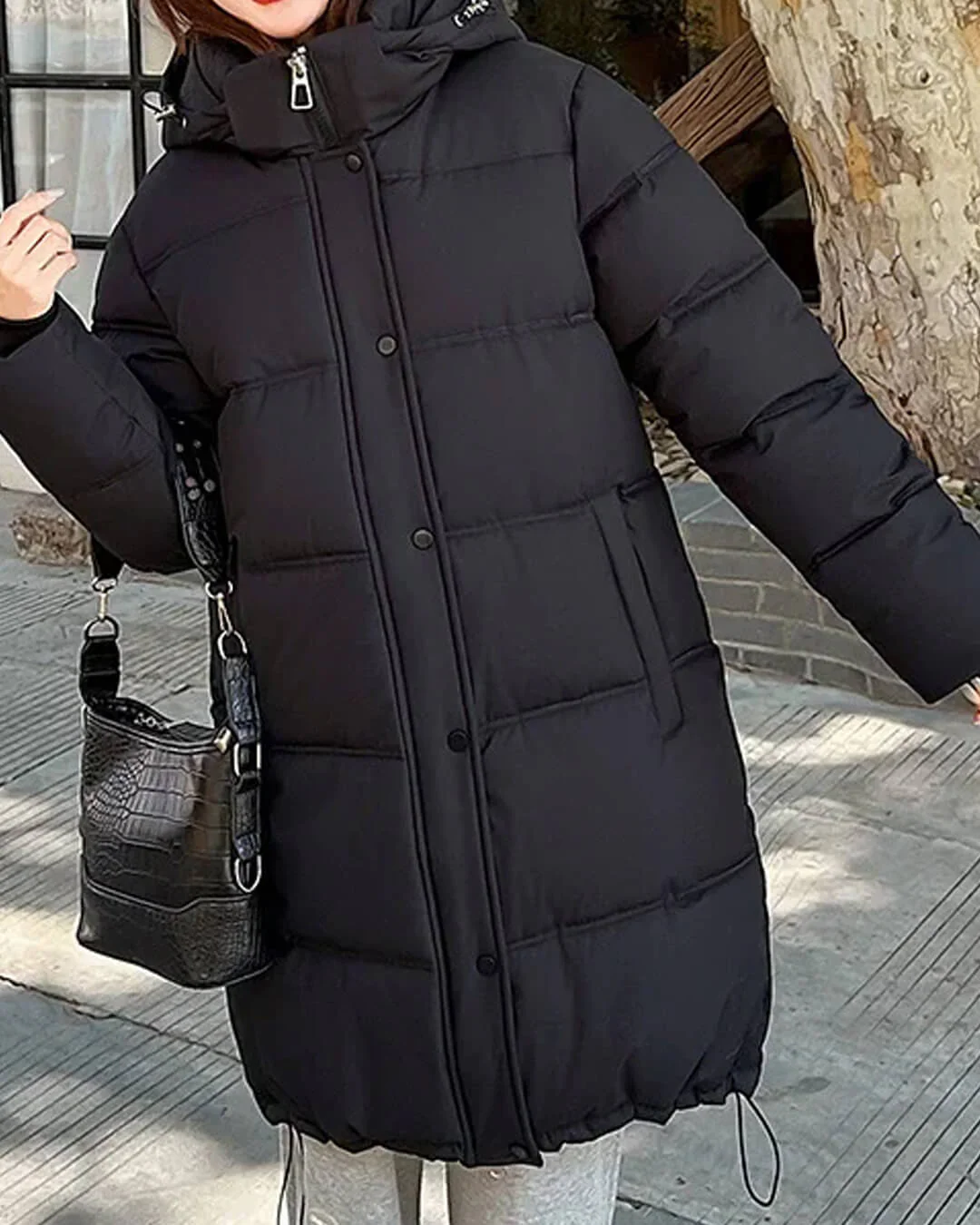 Carlyn Hooded Parka Jacket - Image 3