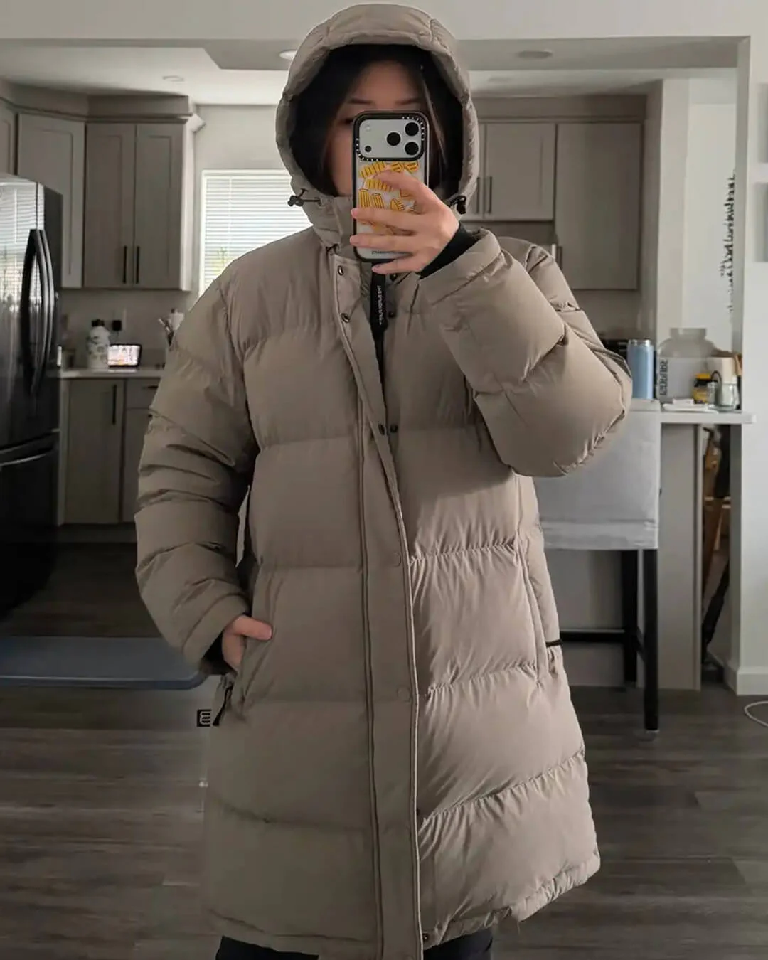 Carlyn Hooded Parka Jacket - Image 6