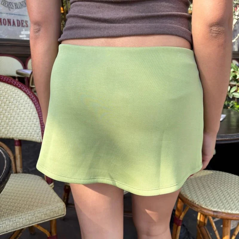 Carmen Low-Waist Bodycon Mini Skort - Image 6
