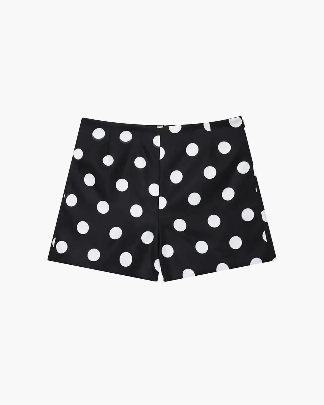 Caroline High Waist Polka Dot Mini Shorts - Image 2