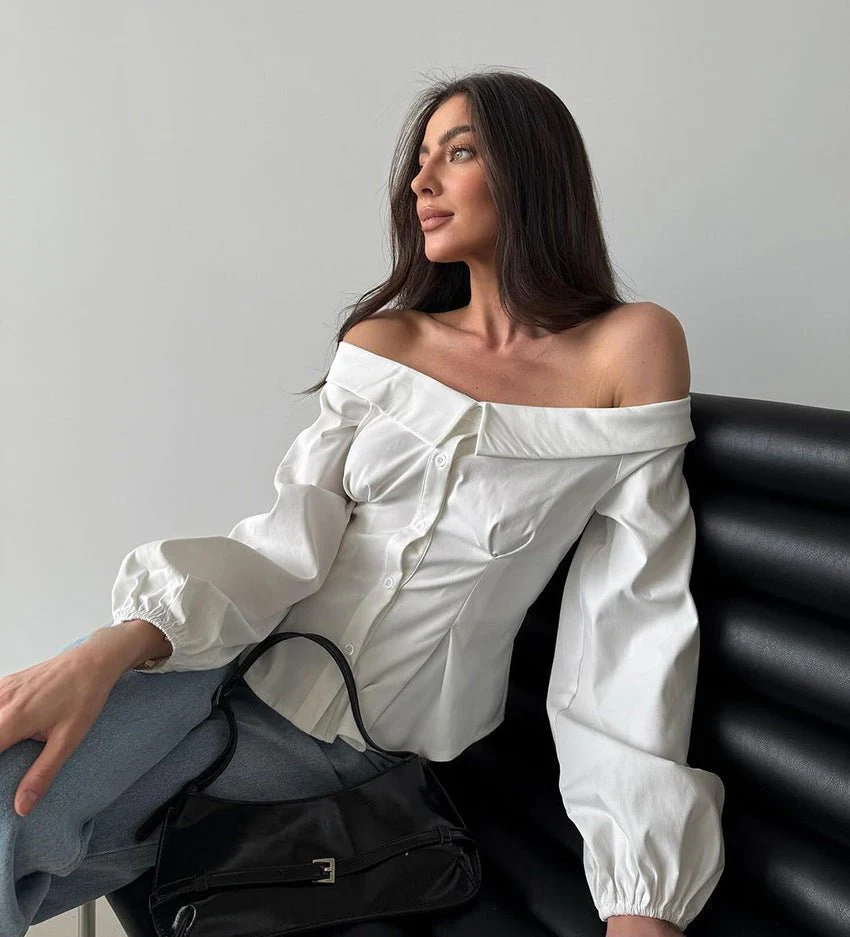 Catherine Off Shoulder Top - Image 3