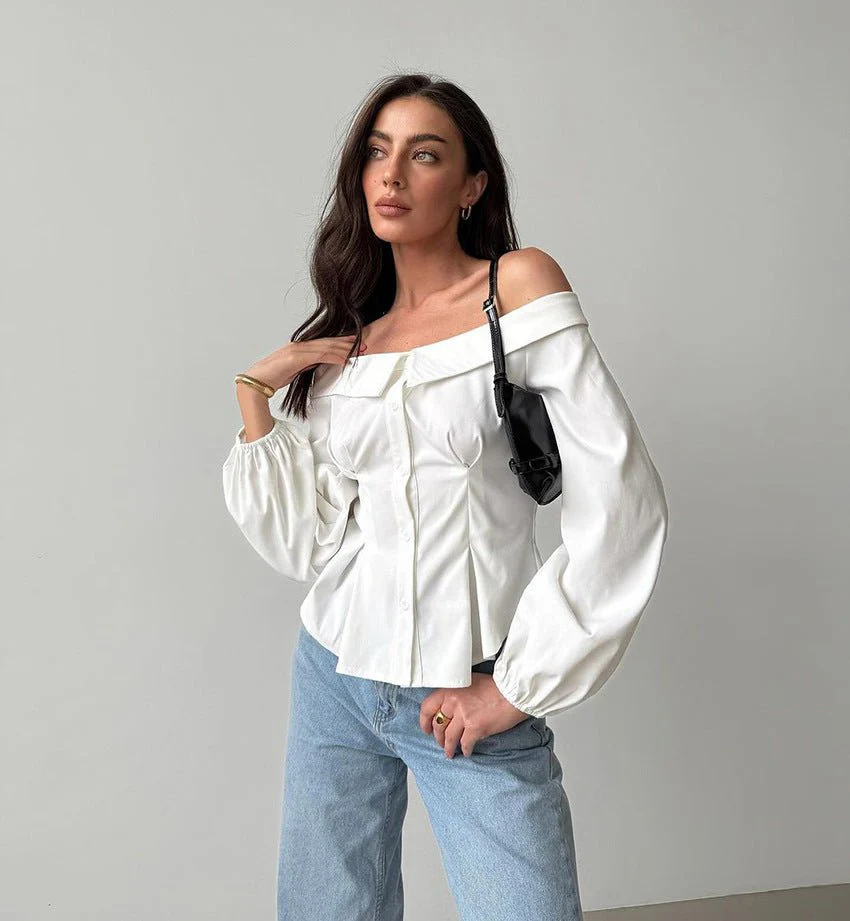 Catherine Off Shoulder Top - Image 4
