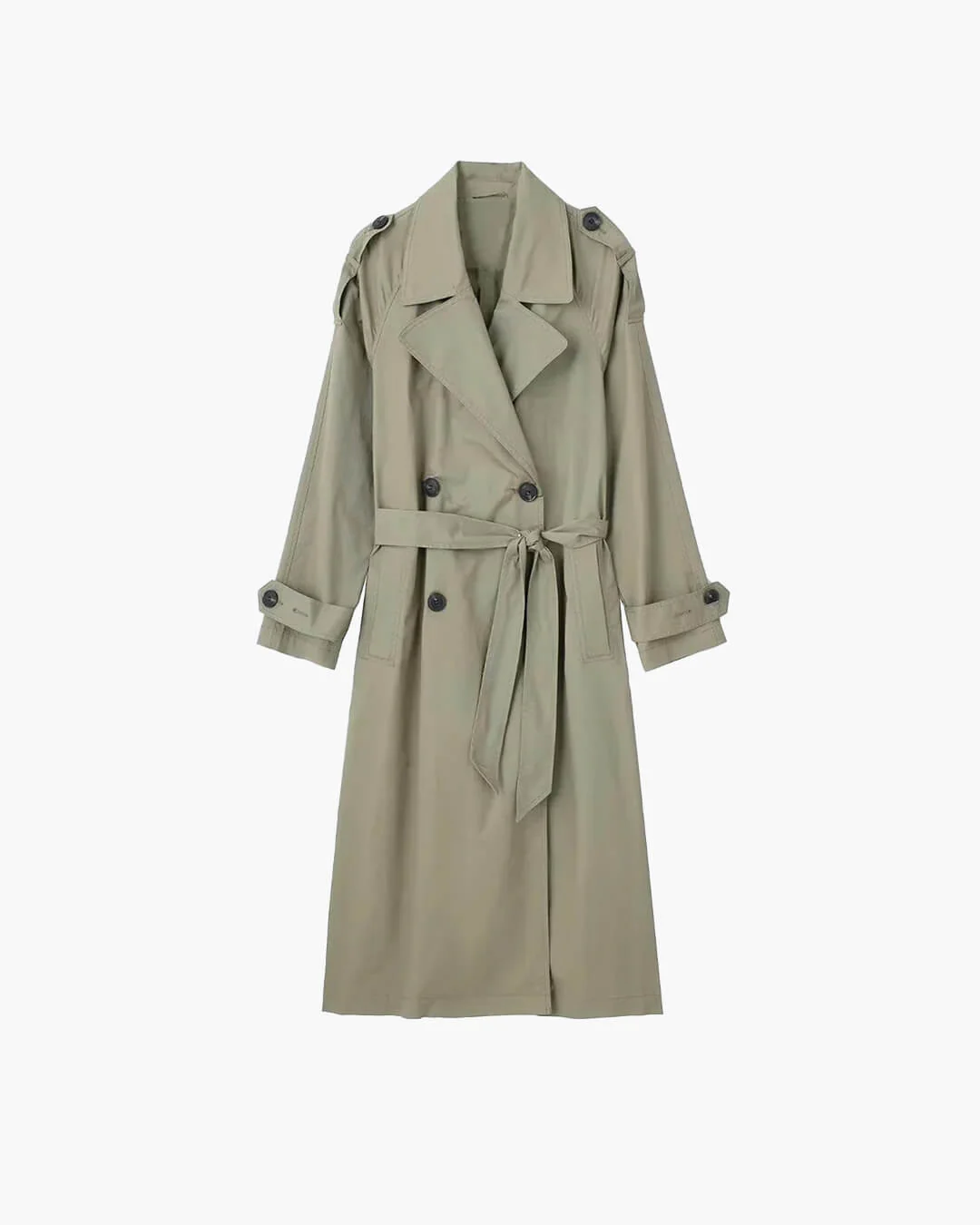 Cecilia Belted Trench Coat - Image 6