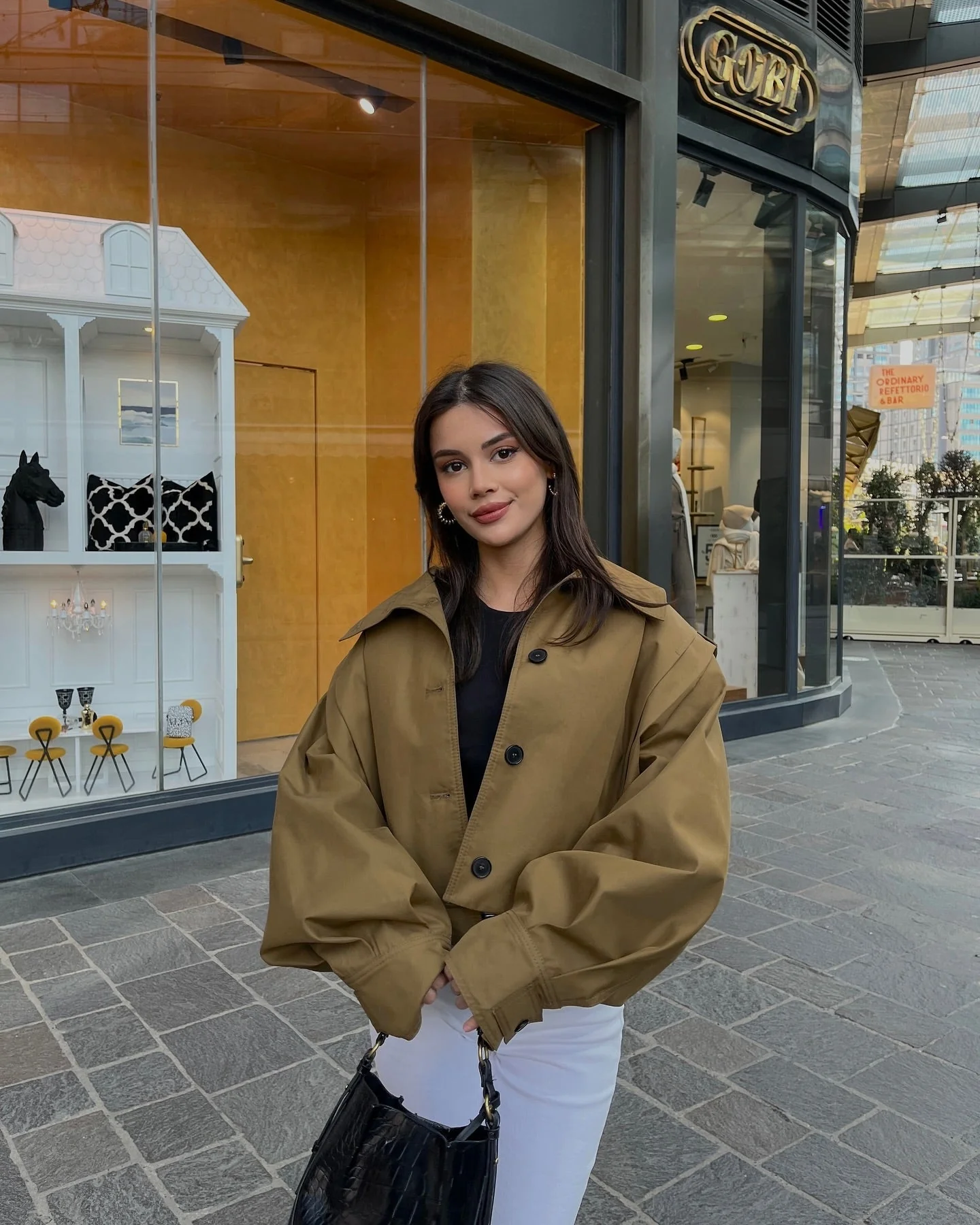 Celia High Collar Short Jacket - Image 7