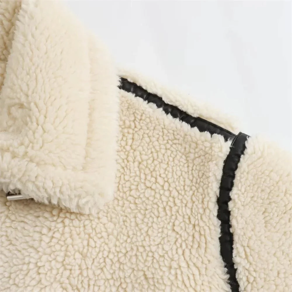 Chantal Boucle Bomber Jacket - Image 9