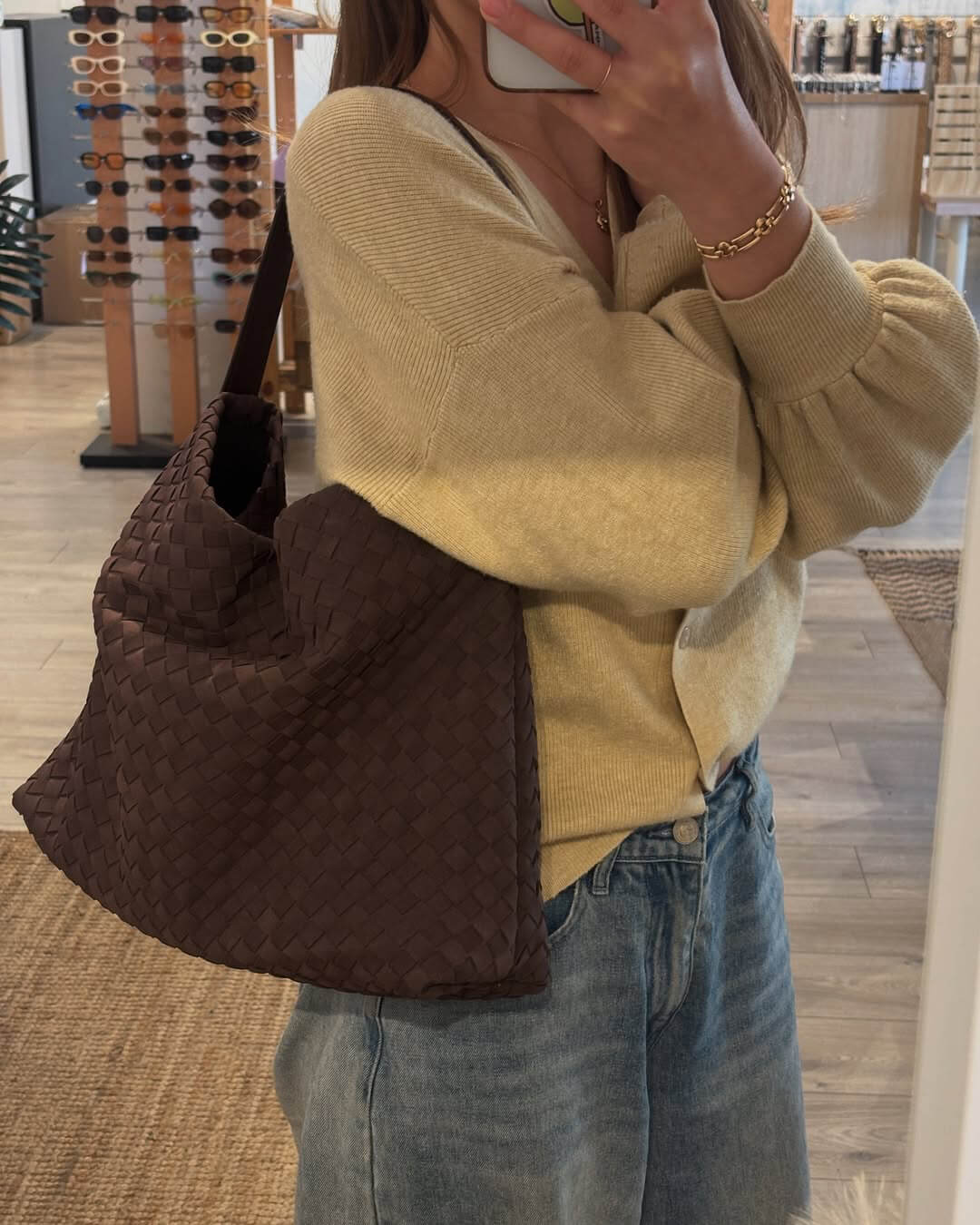 Chelsea Suede Tote Bag - Image 9