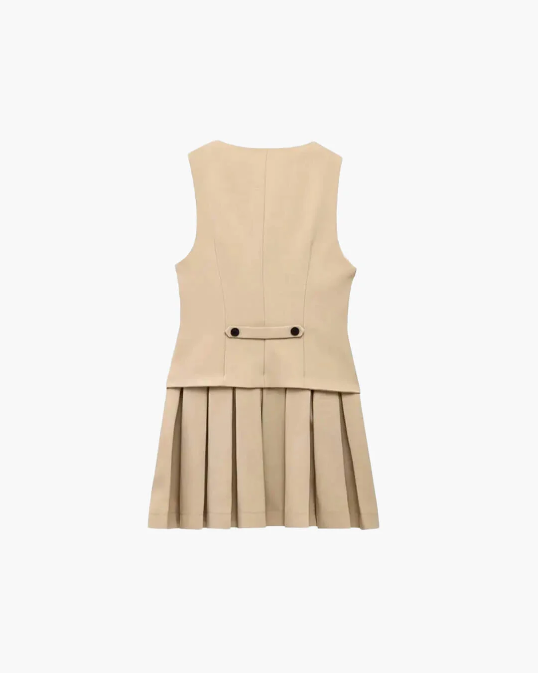 Cheryl Sleeveless Pleated Mini Dress - Image 5