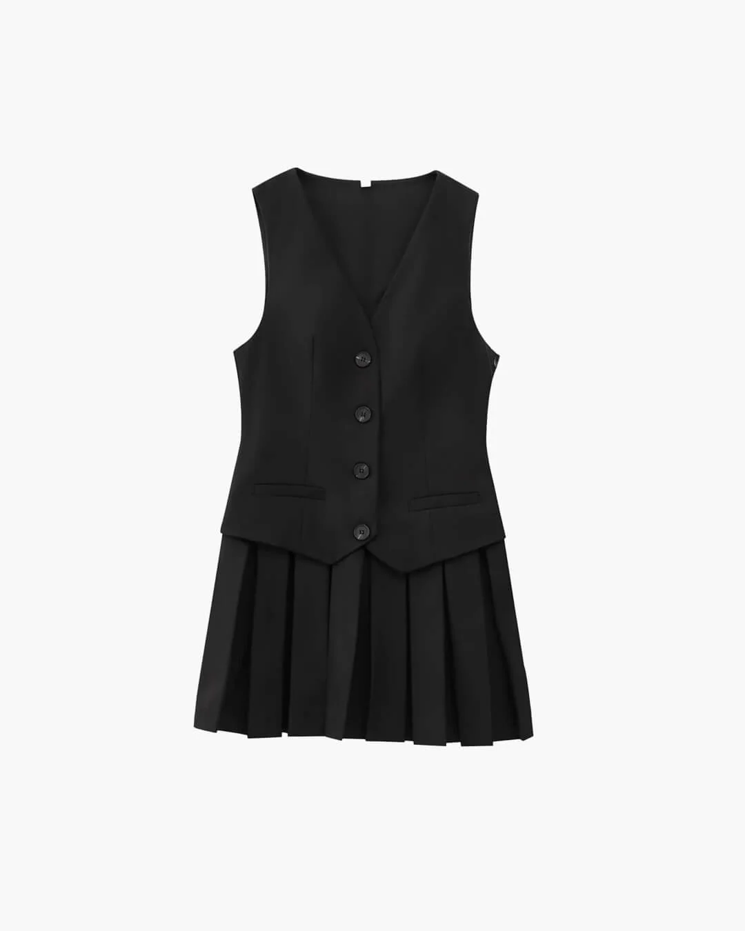Cheryl Sleeveless Pleated Mini Dress - Image 7