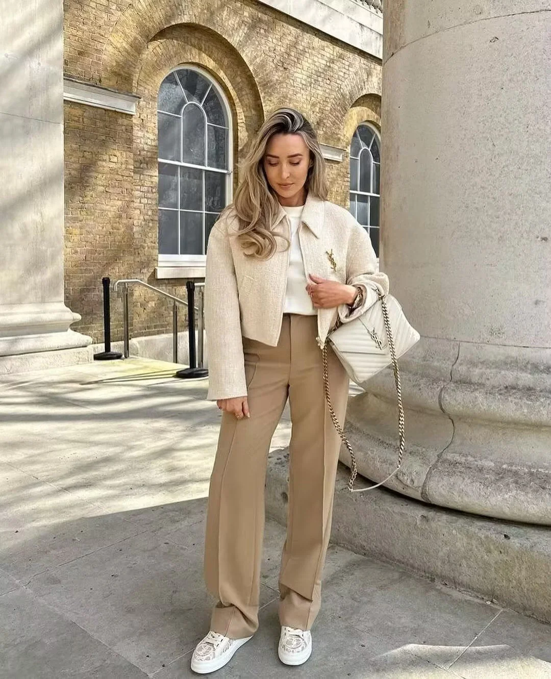 Ciara Collared Boucle Jacket - Image 8