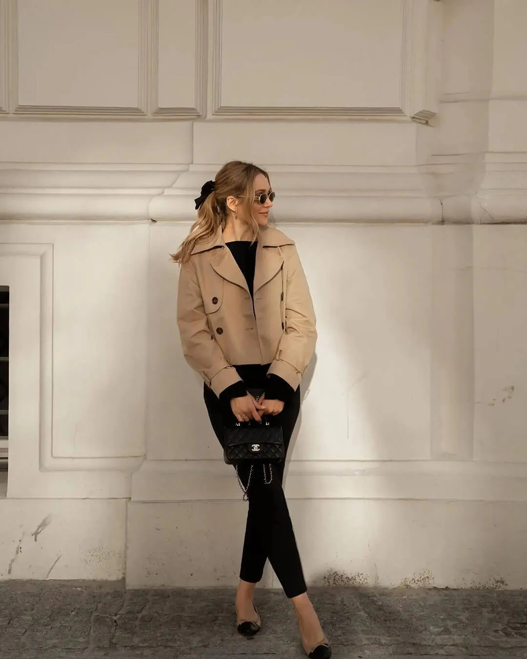 Clarisse Short Trench Coat - Image 2