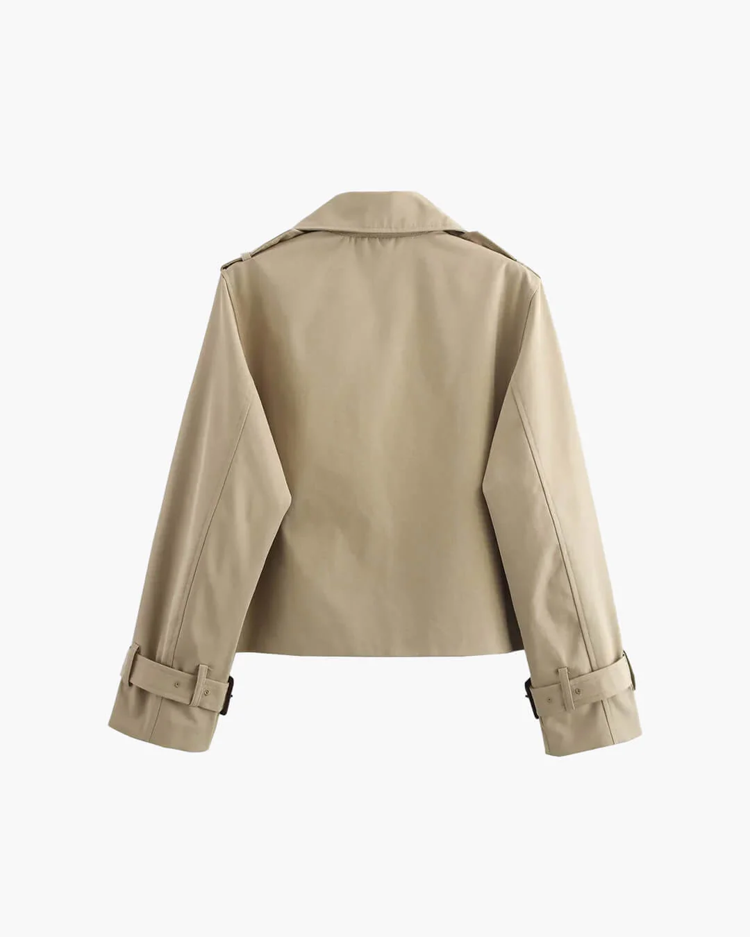 Clarisse Short Trench Coat - Image 7
