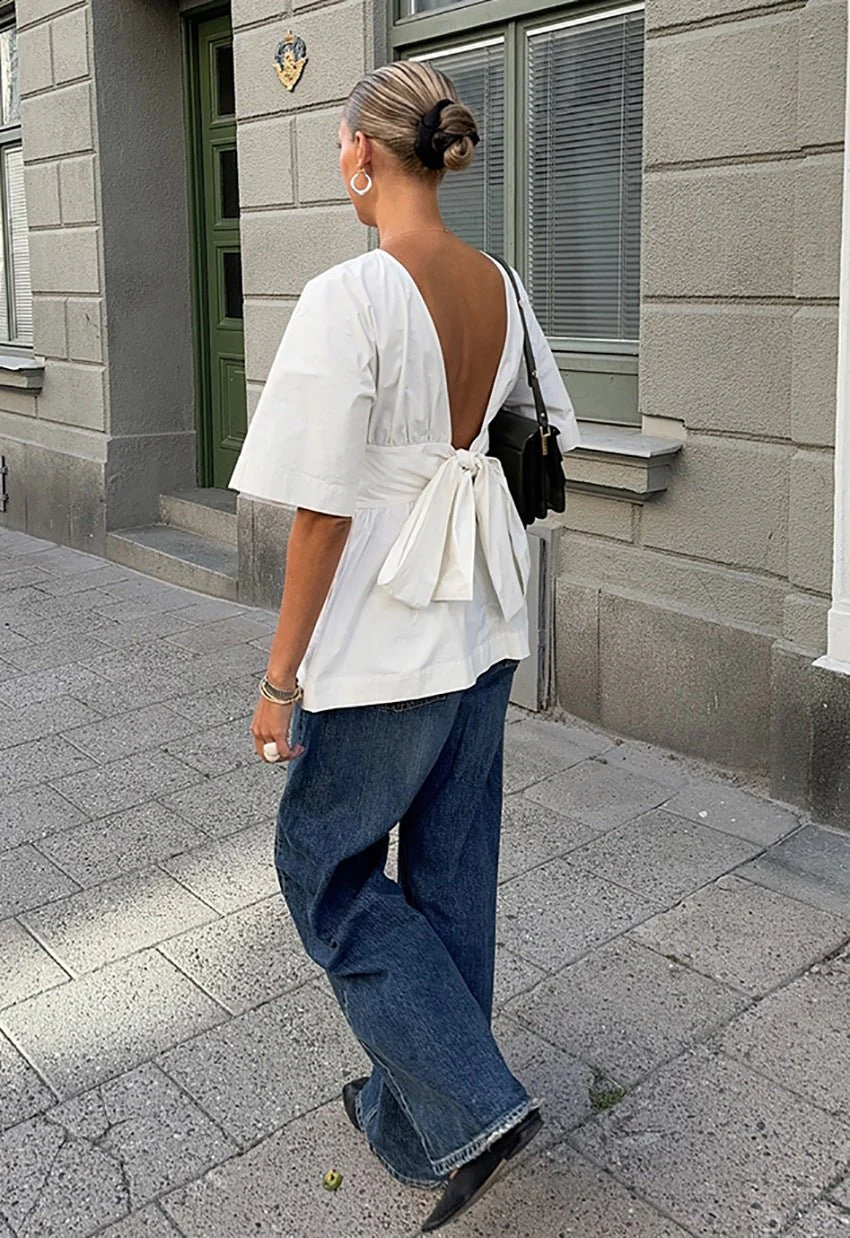 Clarisse White Tuco Top - Image 2