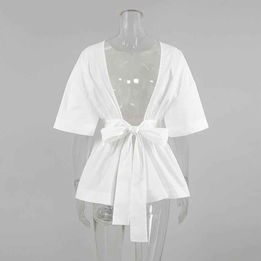 Clarisse White Tuco Top - Image 5