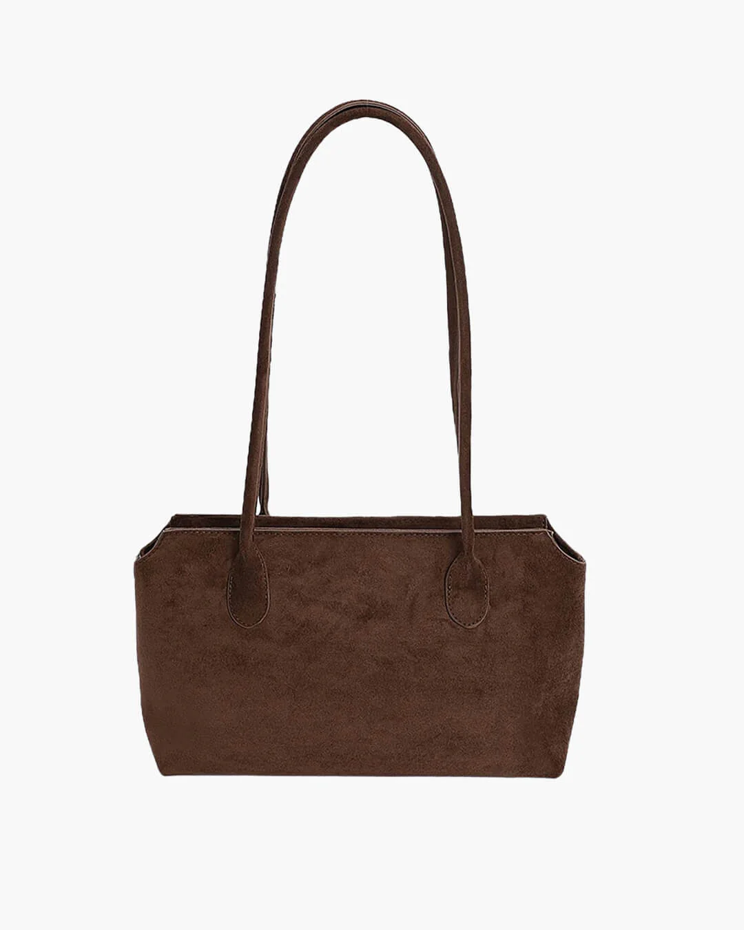 Claudine Faux Suede Shoulder Bag - Image 2