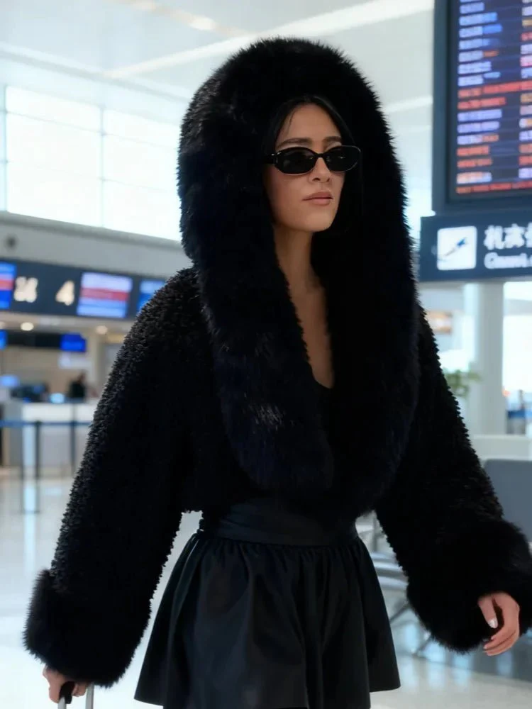 Cynthia Faux Fur Jacket - Image 5