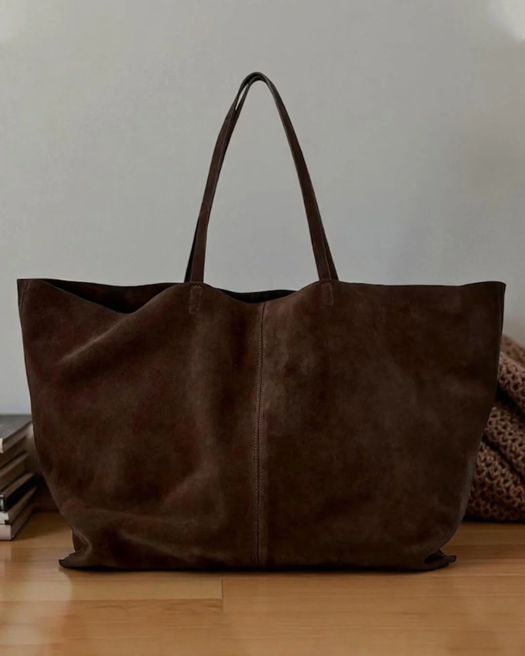Cynthia Large Suede Tote Bag - Image 2